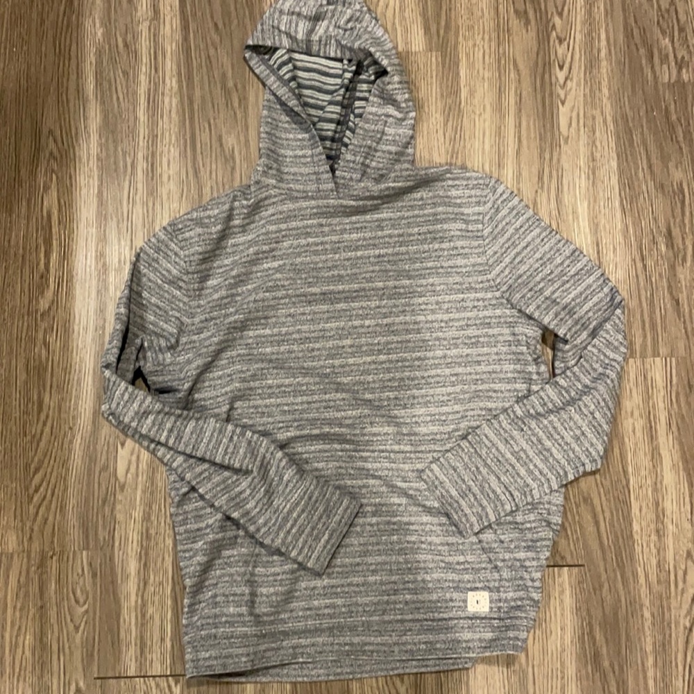 Linksoul reverse stripe hoodie